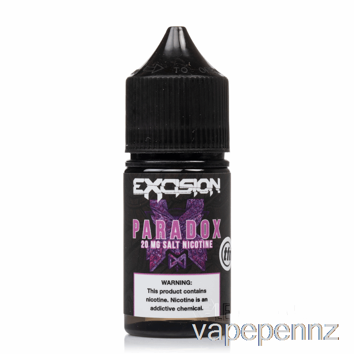 Paradox - Excision Salt - Alt Zero - 30mL 40mg VAPE NZ